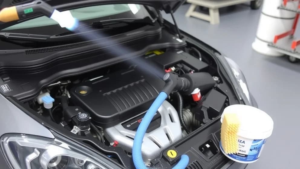 Så tvättar du motorrummet säkert och rätt