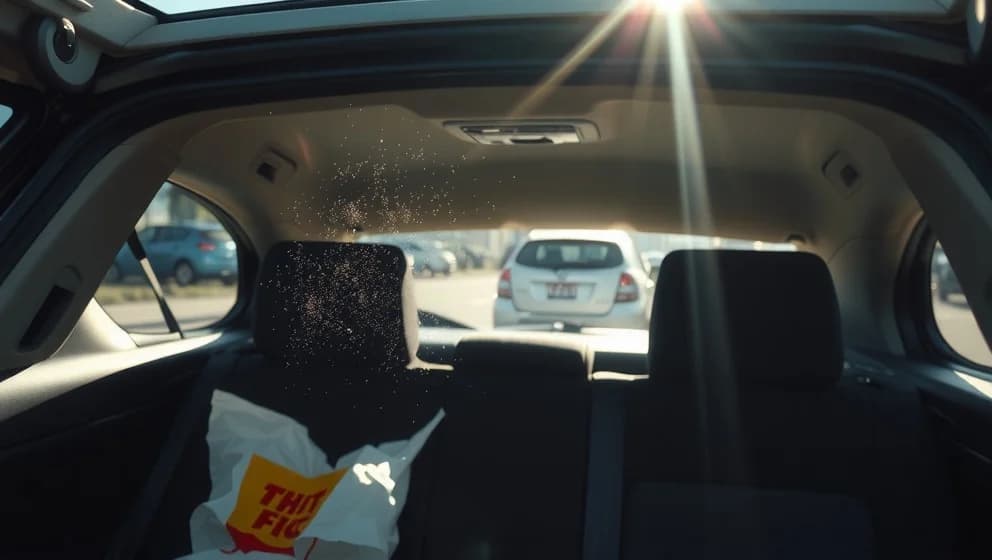 Varför luktar det illa i bilen