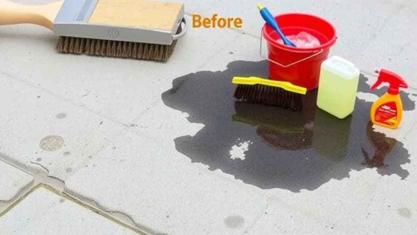 Hur du får bort asfaltfläckar enkelt