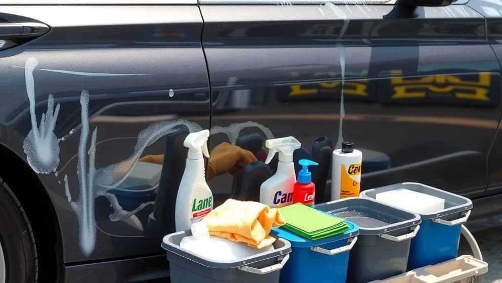 Så tvättar du bilen utan repor