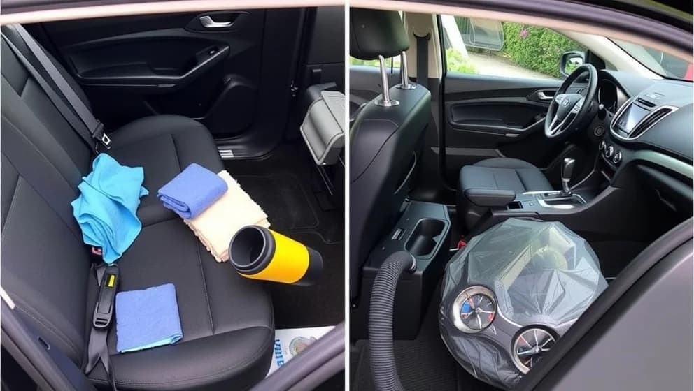 Rengör bilens interiör som ett proffs