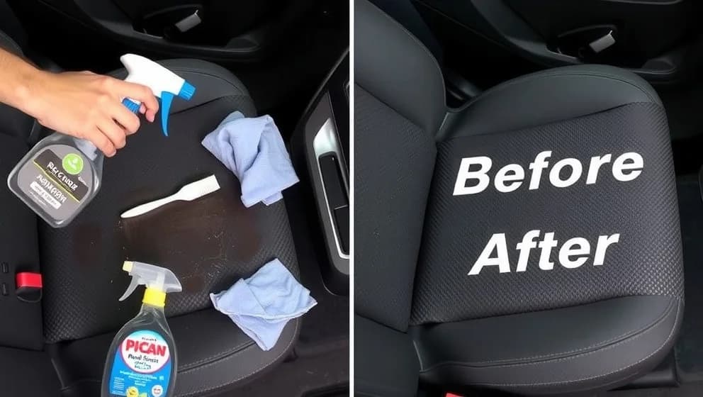 Så rengör du säten av tyg hemma